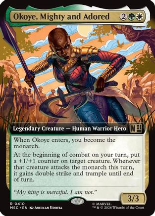 Okoye, Mighty and Adored (Extended Art) (MSC-410)