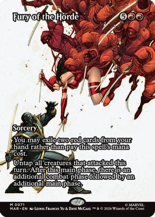 Fury of the Horde (Borderless) (MAR-071)