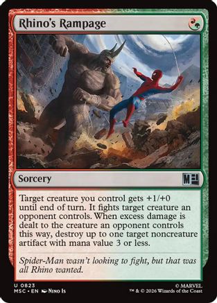 Rhino's Rampage (MSC-823)