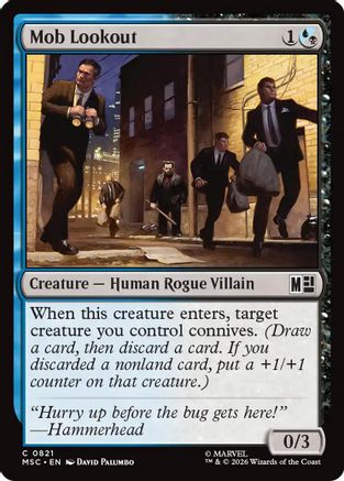 Mob Lookout (MSC-821) (Foil)