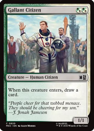 Gallant Citizen (MSC-820) (Foil)