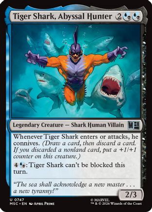 Tiger Shark, Abyssal Hunter (MSC-747) (Foil)