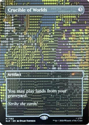 Crucible of Worlds (7162) (SLD-7162) (Foil)