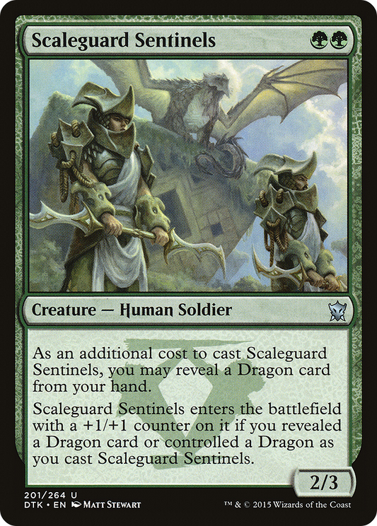 Scaleguard Sentinels (DTK-201) (Foil)
