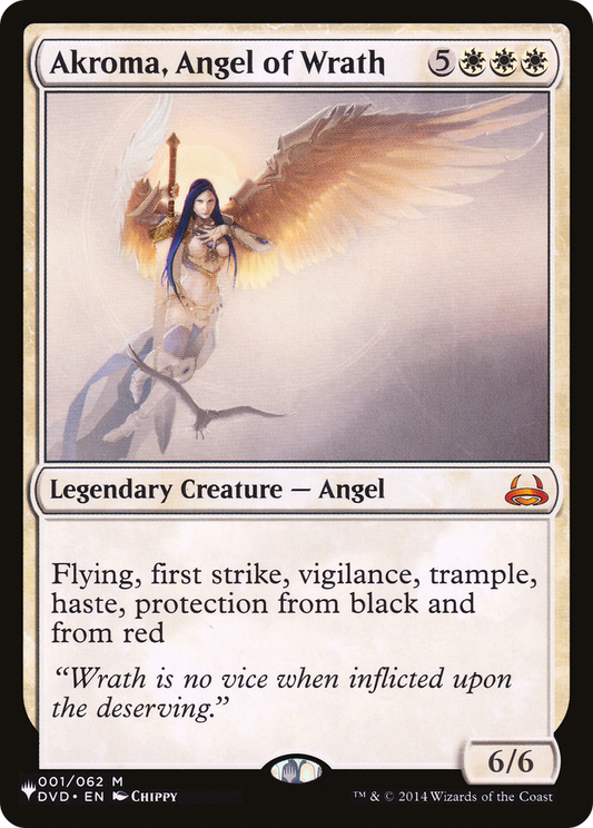 Akroma, Angel of Wrath (LIST-DVD-1)