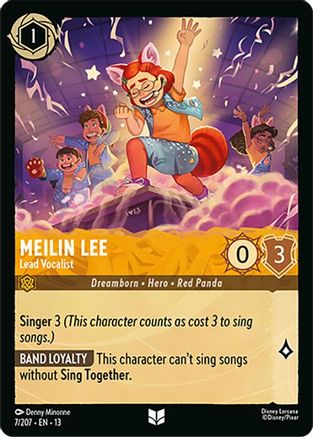 Meilin Lee - Lead Vocalist (13-007) (Cold Foil)