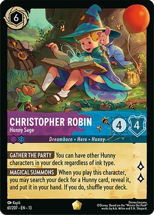 Christopher Robin - Hunny Sage (13-061) (Cold Foil)