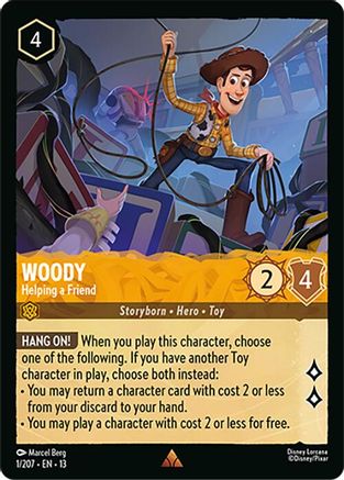 Woody - Helping a Friend (13-001)