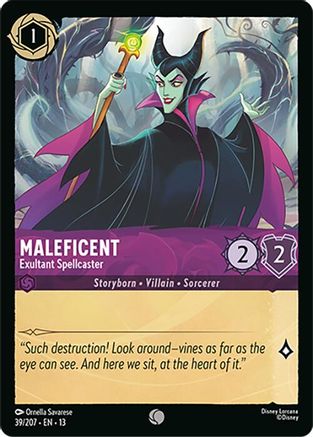 Maleficent - Exultant Spellcaster (13-039)