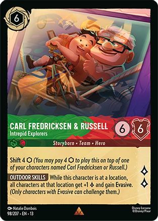 Carl Fredricksen & Russell - Intrepid Explorers (13-098)