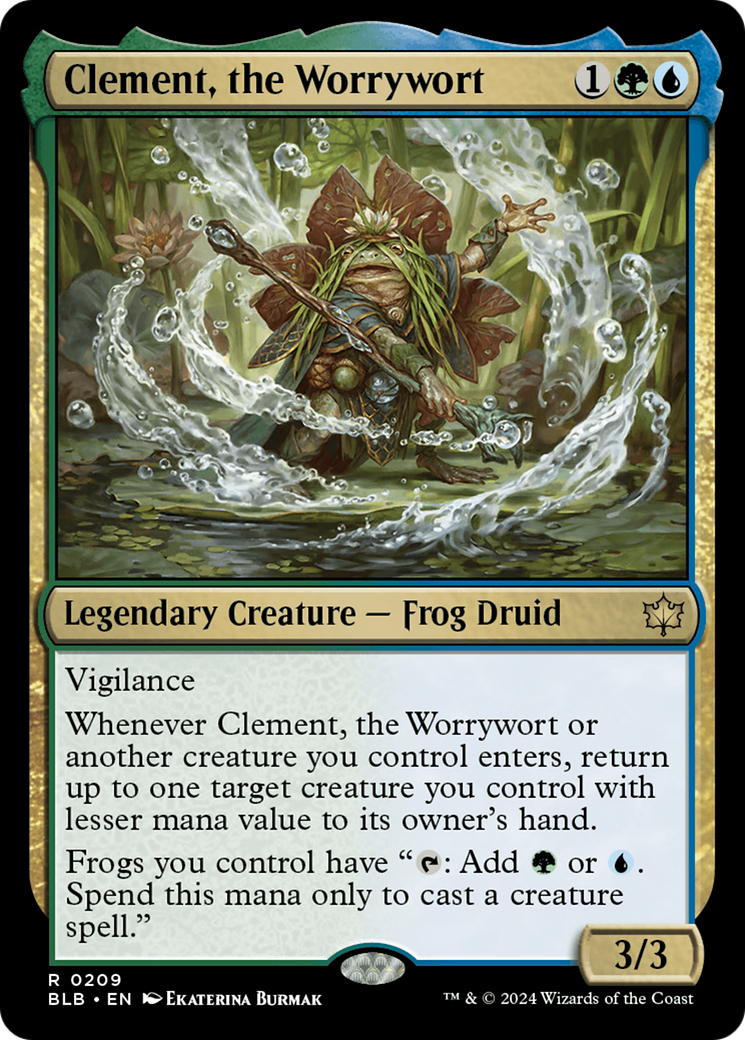 Clement, the Worrywort (BLB-209)