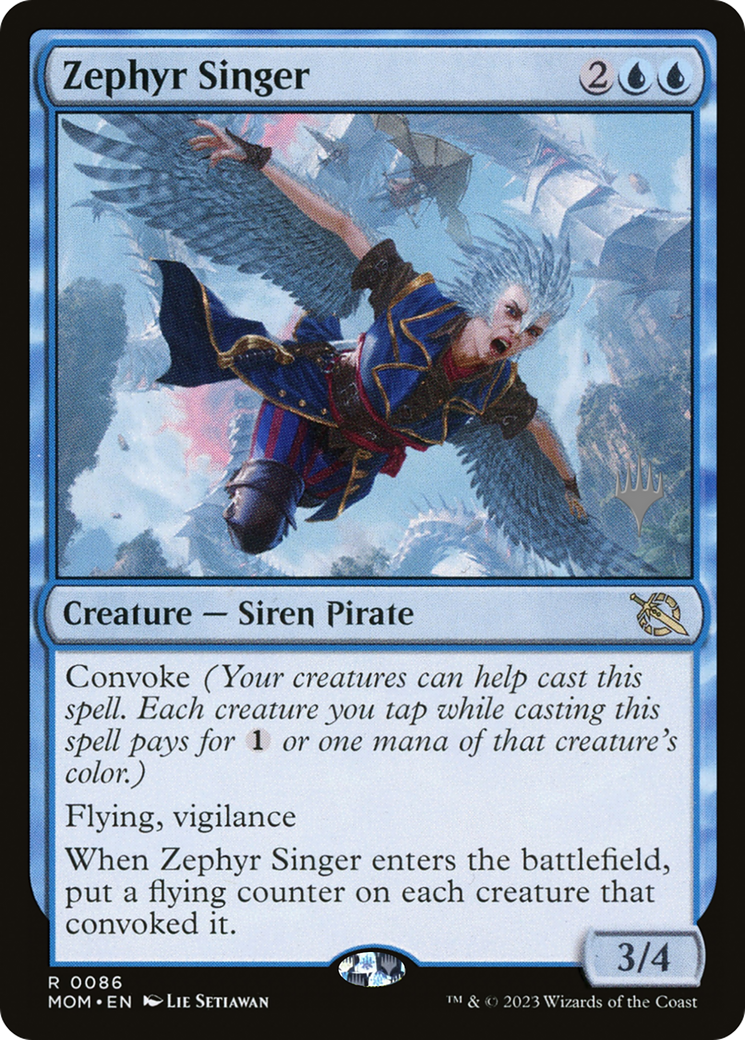 Zephyr Singer (PPMOM-86P) (Foil)