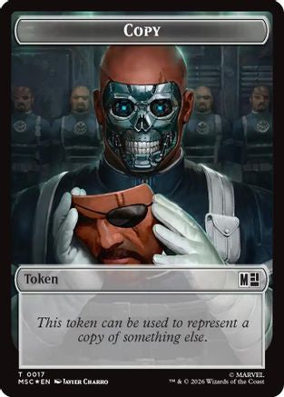 Copy (017) // Ape Villain (026) Double-Sided Token (Surge Foil) (MSC-17 // 26)