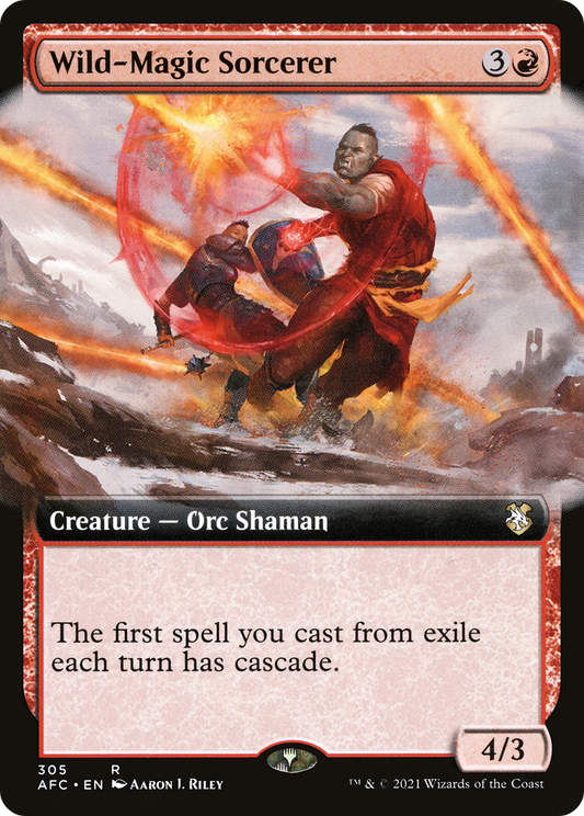 Wild-Magic Sorcerer (AFC-305) (Extended Art)