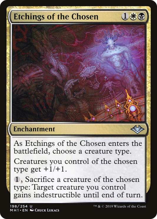 Etchings of the Chosen (MH1-198) (Foil)