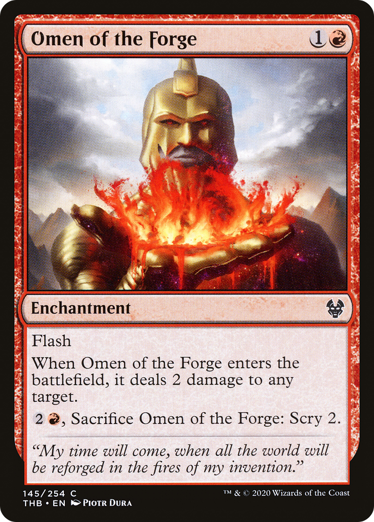 Omen of the Forge (THB-145) (Foil)