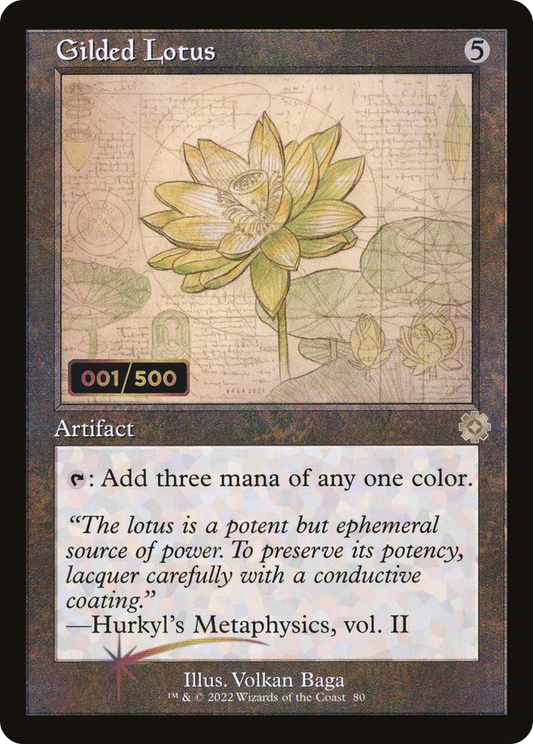 Gilded Lotus (BRR-80Z) (Foil) (Serialized)