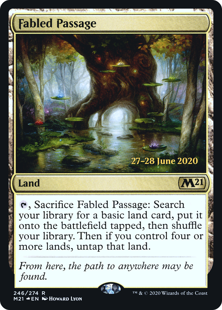 Fabled Passage (PRE-246S) (Foil)