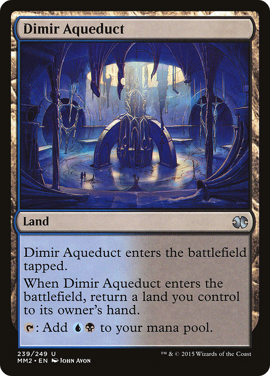 Dimir Aqueduct (MM2-239) (Foil)