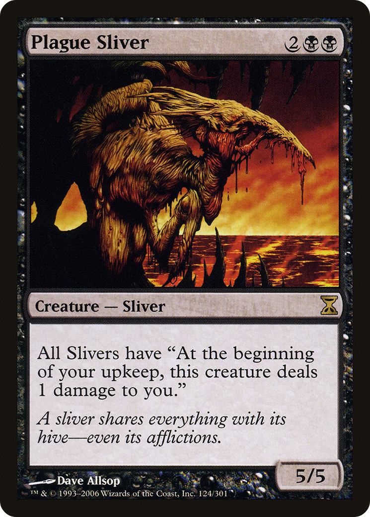Plague Sliver (TSP-124) (Foil)