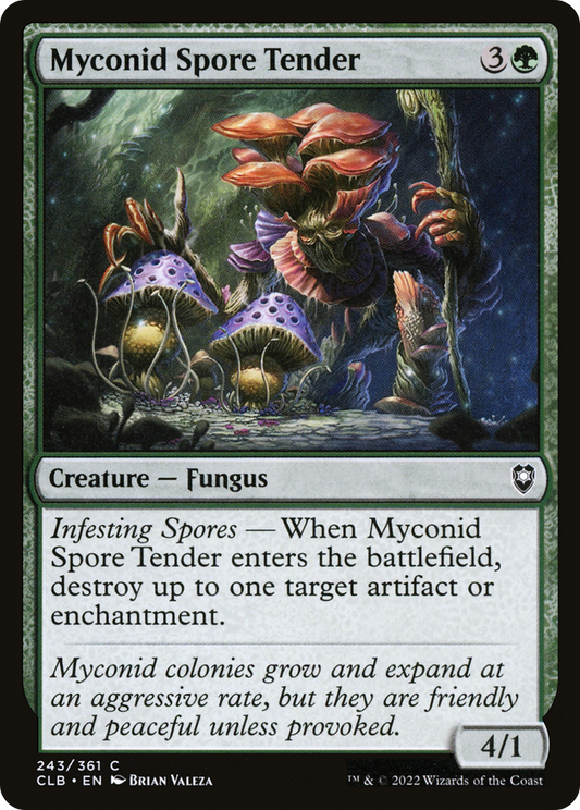 Myconid Spore Tender (CLB-243) (Foil)