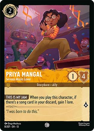 Priya Mangal - Serious Music Lover (13-008)
