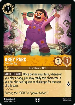 Abby Park - Over the Top (13-014)
