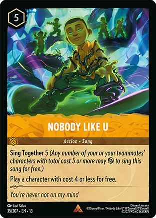 Nobody Like U (13-035)