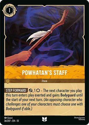 Powhatan's Staff (13-036) (Cold Foil)