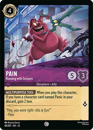 Pain - Running with Scissors (13-048) (Cold Foil)