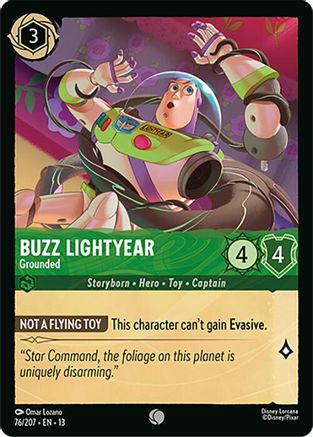Buzz Lightyear - Grounded (13-076) (Cold Foil)