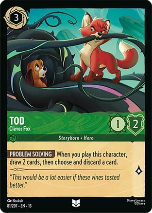 Tod - Clever Fox (13-081) (Cold Foil)