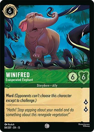 Winifred - Exasperated Elephant (13-084)