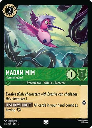 Madam Mim - Hummingbird (13-086)