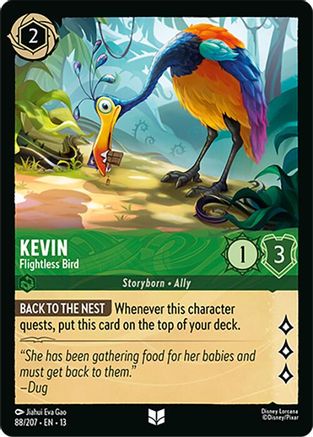 Kevin - Flightless Bird (13-088)