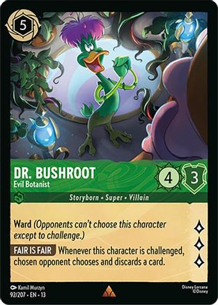 Dr. Bushroot - Evil Botanist (13-092) (Cold Foil)