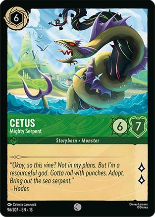 Cetus - Mighty Serpent (13-096) (Cold Foil)