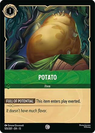 Potato (13-105) (Cold Foil)