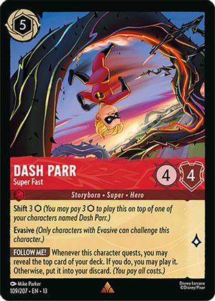 Dash Parr - Super Fast (13-109) (Cold Foil)