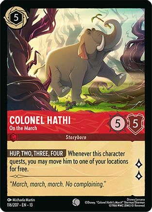 Colonel Hathi - On the March (13-116)