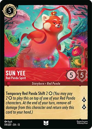 Sun Yee - Red Panda Spirit (13-119) (Cold Foil)