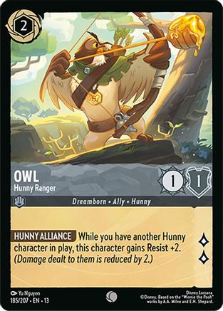Owl - Hunny Ranger (13-185)