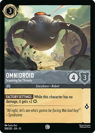 Omnidroid - Scanning for Threats (13-188) (Cold Foil)