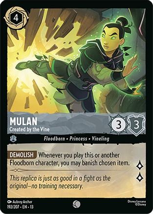 Mulan - Created by the Vine (13-192)