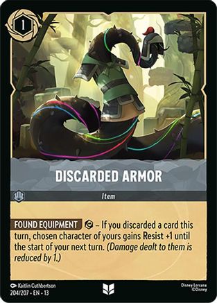 Discarded Armor (13-204) (Cold Foil)