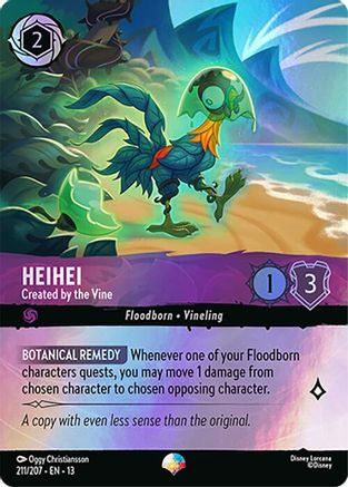 Heihei - Created by the Vine (Epic) (13-211) (Holofoil)