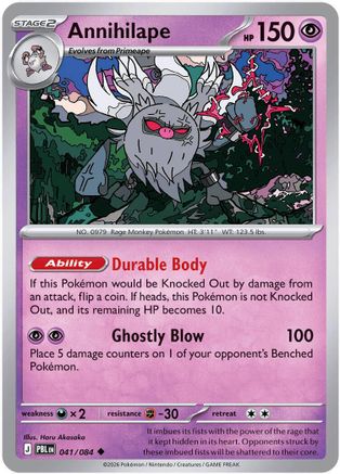 Annihilape (PBL-041) (Reverse Holofoil)