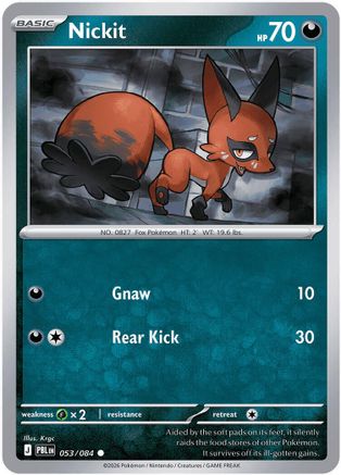 Nickit (PBL-053) (Reverse Holofoil)