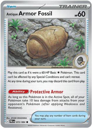 Antique Armor Fossil (PBL-072)