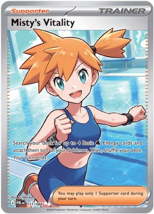 Misty's Vitality (PBL-111) (Holofoil)